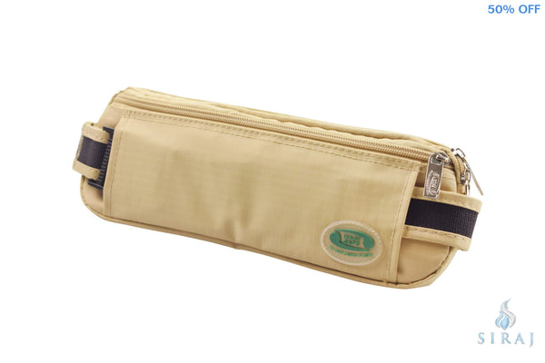 Anti-Theft Ihram Belt - Beige - Travel Accessories - Hajj Safe