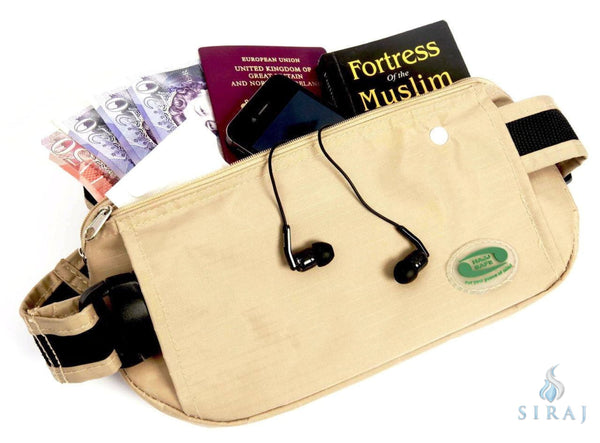 Anti-Theft Waist Bag and Ihram Belt - Travel Accessories - Hajj Safe