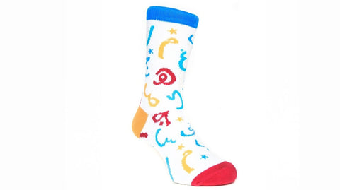 Arabic Alphabets Kids Socks - Socks - Halal Socks