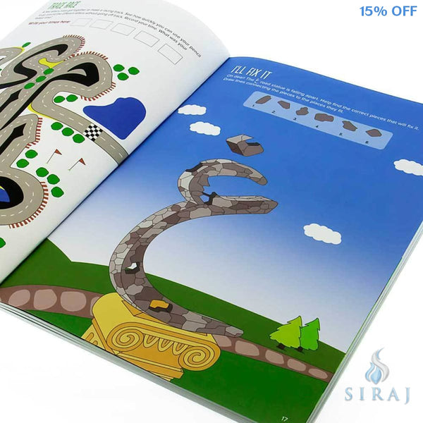 Arabic Letters Activity Book - Childrens Books - Learning Roots