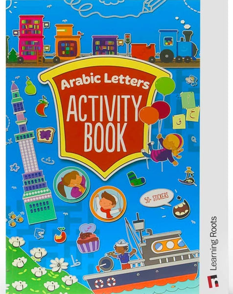 Arabic Letters Activity Book - Childrens Books - Learning Roots