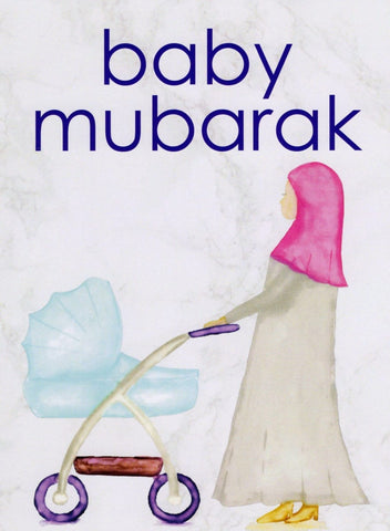 Baby Mubarak - Greeting Cards - The Craft Souk