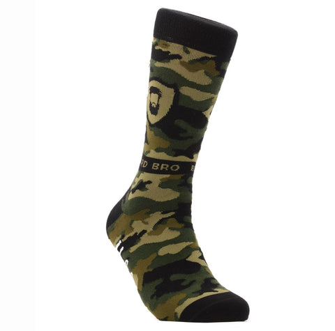 Beard Bro Camo Socks - US 8-12 - Socks - Halal Socks
