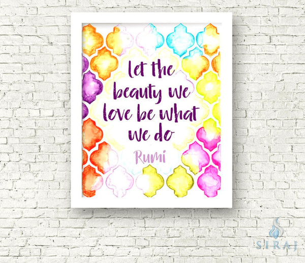 Beauty We Love Print - Art Prints - The Craft Souk
