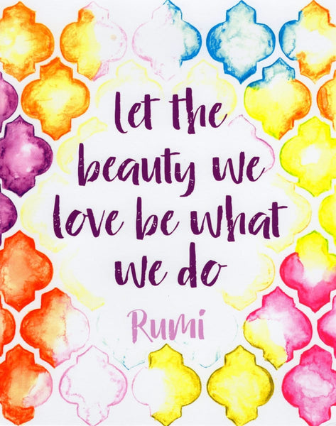 Beauty We Love Print - Art Prints - The Craft Souk