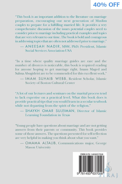 Before You Tie the Knot: A Guide for Couples - Islamic Books - CreateSpace