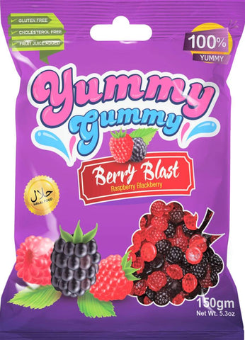 Berry Blast - Gummy Halal Candy 150g - Candy - Yummy Gummy