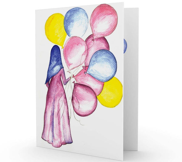 Birthday Balloons - Greeting Cards - The Craft Souk