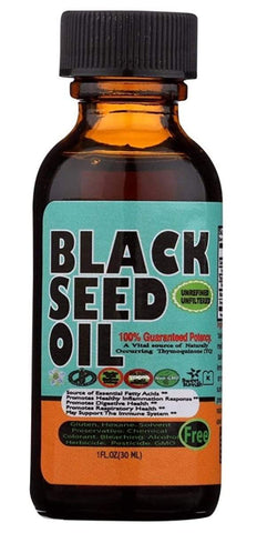 Blackseed Oil 1 oz - Glass Bottle - Black Seed Oil - Sweet Sunnah