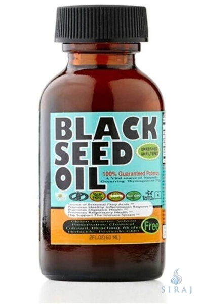 Black seed Oil 2 oz - Glass Bottle - Black Seed Oil - Sweet Sunnah