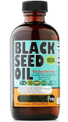 Black seed Oil 4 oz - Glass Bottle - Black Seed Oil - Sweet Sunnah