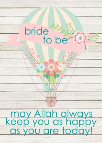 Bride To Be Card - Greeting Cards - The Craft Souk