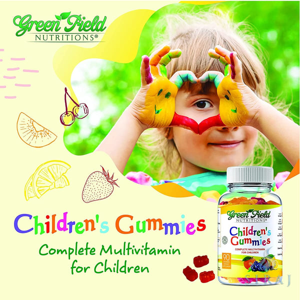 Children’s Complete Multivitamin Gummies - Halal Vitamins - Greenfield Nutritions