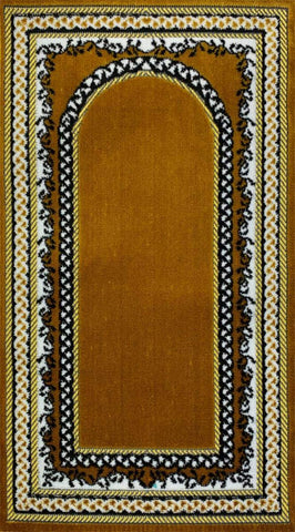 Children’s Islamic Prayer Rug - Arch - Canary - Prayer Rugs - Siraj