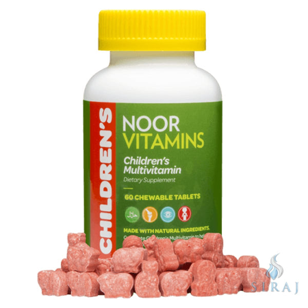 Childrens Multivitamin - Halal Vitamins - Noor Vitamins