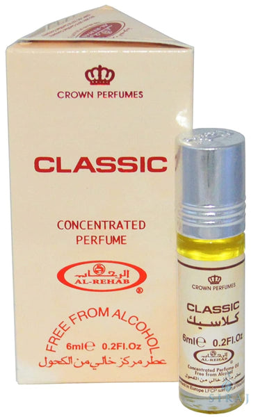 Classic 6 ml Perfume - Halal Fragrances - Al-Rehab Perfumes