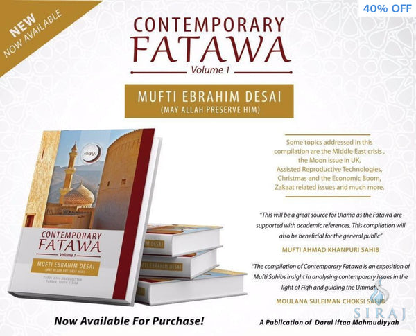 Contemporary Fatawa Volume 1 - Islamic Books - Darul Iftaa