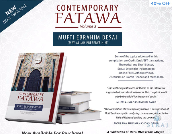 Contemporary Fatawa Volume 3 - Islamic Books - Darul Iftaa