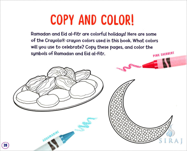 Crayola Ramadan and Eid al-Fitr Colors - Siraj Islamic Lifestyle Store