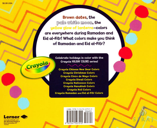 Crayola Ramadan and Eid al-Fitr Colors - Siraj Islamic Lifestyle Store