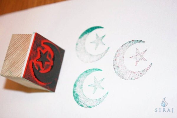 Crescent Rubber Stamp - Stamps - Eidway