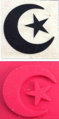 Crescent Rubber Stamp - Stamps - Eidway