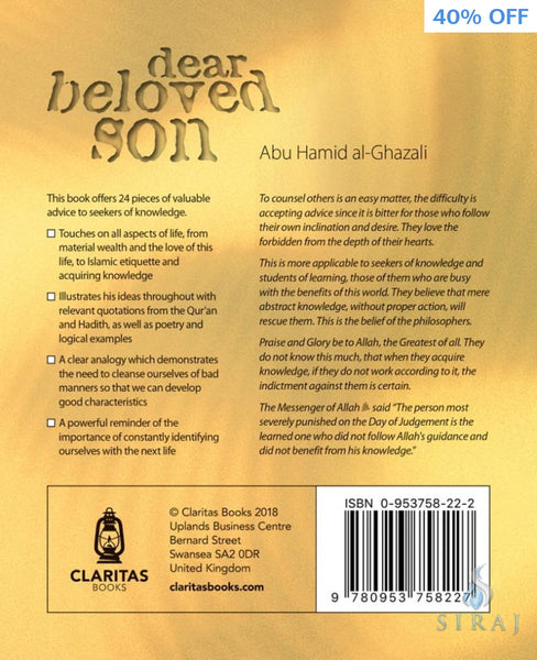 Dear Beloved Son: 24 Pieces of Valuable Advice for Seekers of Knowledge - Islamic Books - Awakening Publications