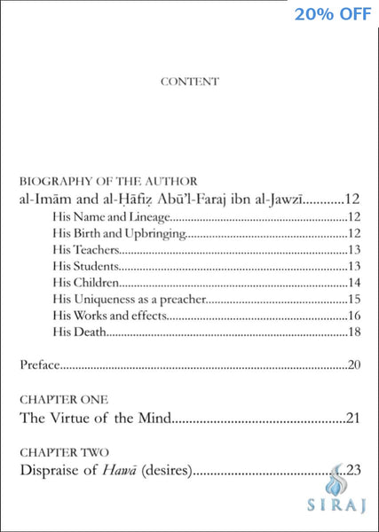 Disciplining The Soul - Islamic Books - Dar As-Sunnah Publishers