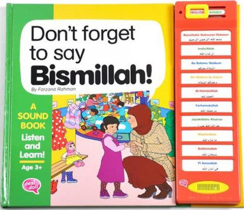 Bismillah Story Sound Book - Childrens Books - Desi Doll