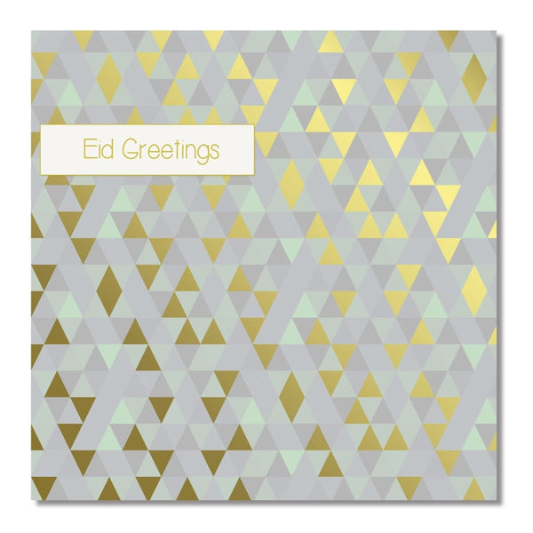 Eid Greetings Lilac Card - Greeting Cards - Islamic Moments