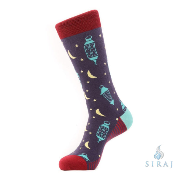 Eid Moonlight Socks - Socks - Halal Socks