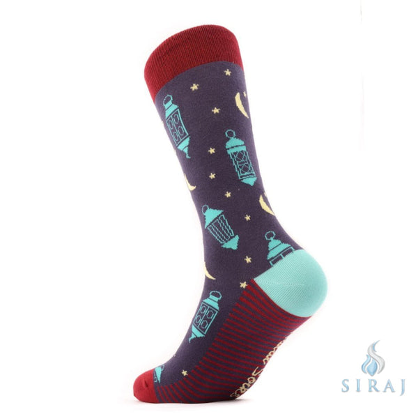 Eid Moonlight Socks - Socks - Halal Socks