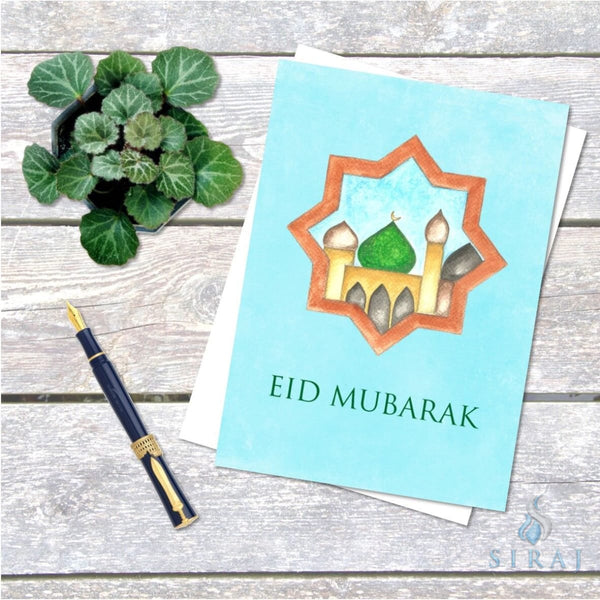 Eid Mubarak Card - Greeting Cards - The Craft Souk