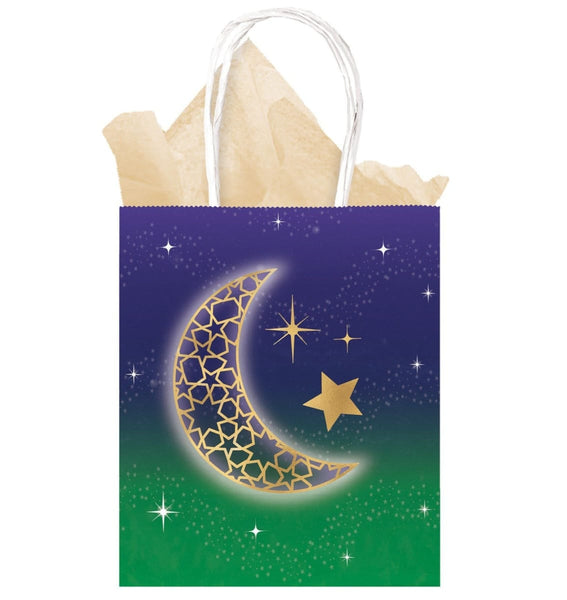 Eid Mubarak Celebration Small Glossy Gift Bags - 6 pk - Gift Bags - Amscan
