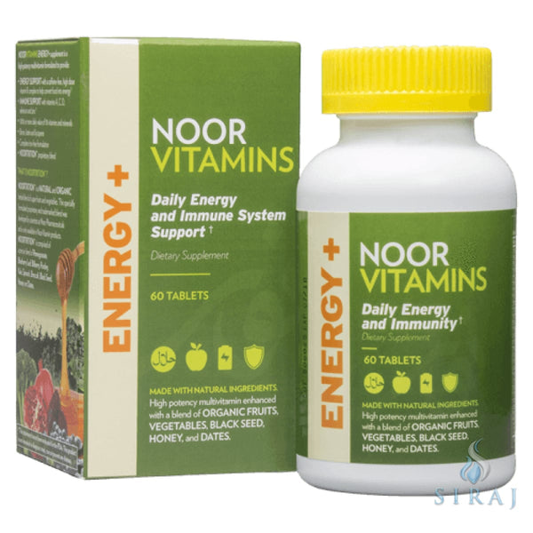 Energy+ - Halal Vitamins - Noor Vitamins
