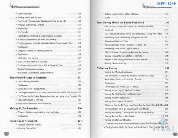Fast According To Quran & Sunnah - Islamic Books - Dar-us-Salam Publishers