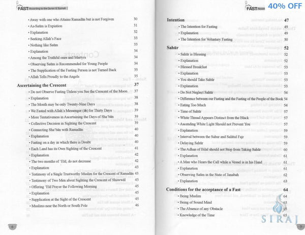 Fast According To Quran & Sunnah - Islamic Books - Dar-us-Salam Publishers