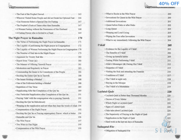 Fast According To Quran & Sunnah - Islamic Books - Dar-us-Salam Publishers