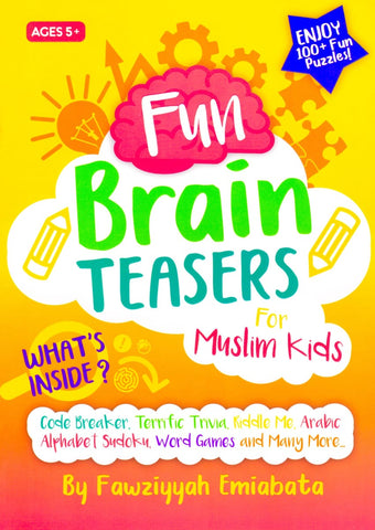 Fun Brain Teasers For Muslim Kids - Children’s Books - Dakwah Corner Publications