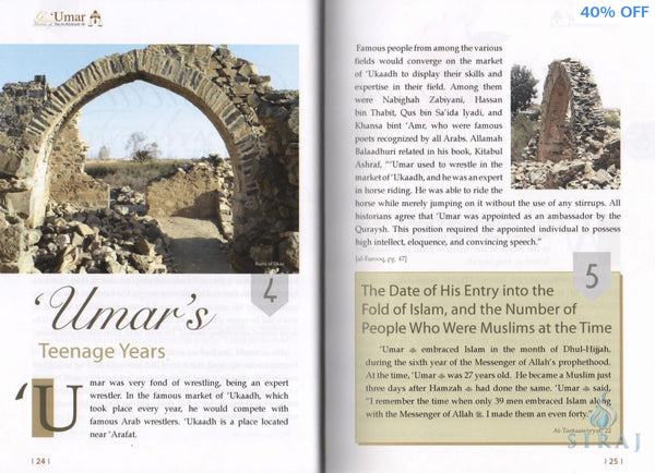 Golden Stories Of Umar Ibn Al-Khattaab - Islamic Books - Dar-us-Salam Publishers