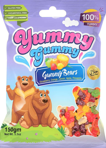 Gummy Bears - Gummy Halal Candy 150g - Candy - Yummy Gummy