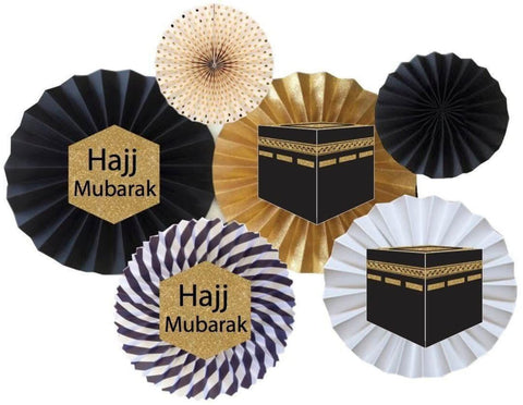 Hajj Mubarak Medallion Danglers - Decorations - Eid Creations