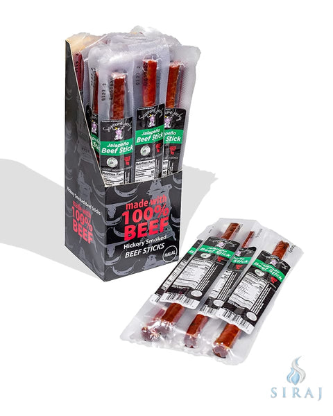 Halal Beef Jerky Stick 1.35 oz - Jalapeno - Halal Jerky - Supreme Jerky