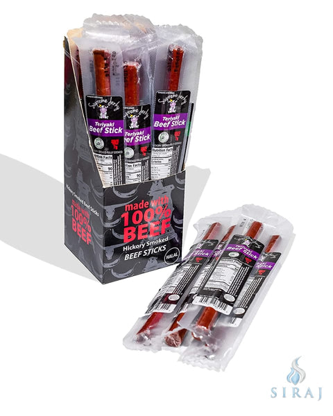 Halal Beef Jerky Stick 1.35 oz - Teriyaki - Halal Jerky - Supreme Jerky