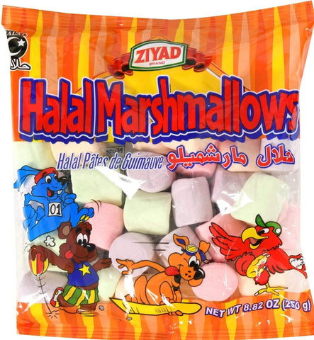 Halal Fruit Flavored Marshmallows 8.82 oz - Marshmallows - Ziyad