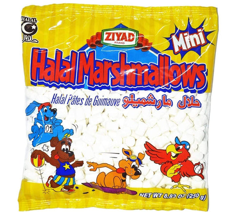 Halal Mini Marshmallows 8.82 oz - Marshmallows - Ziyad