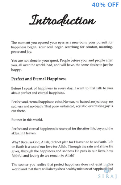 Happiness Every Day: 365 Daily Tips For A Happier Life - Islamic Books - New Age Publishers UK