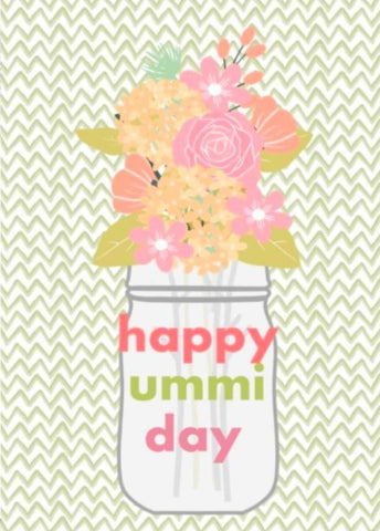 Happy Ummi Day Card - Greeting Cards - The Craft Souk