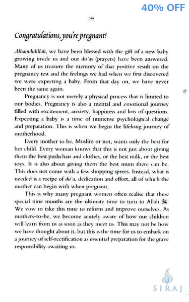 Heaven Under Your Feet: Pregnancy For Muslim Women - Islamic Books - Ta-Ha Publishers