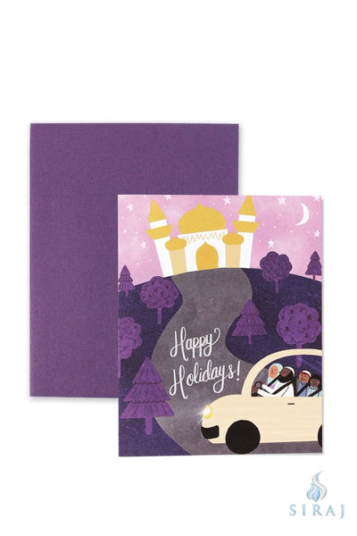 Holiday Drive - Greeting Cards - Hello Holy Days